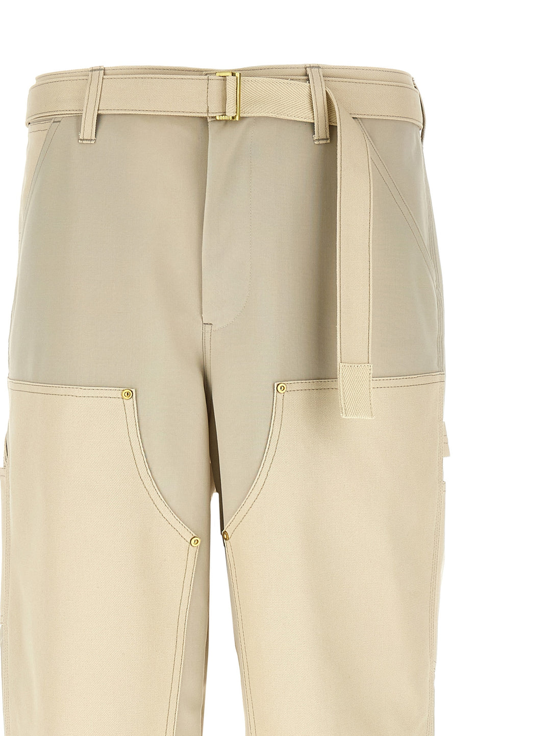 Sacai Duck Pants - Beige | ffdecec9b79b400c34a312276ffb5192c67abab9