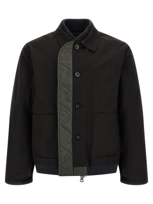 Reversible Blouson Puffer Jackets Multicolor