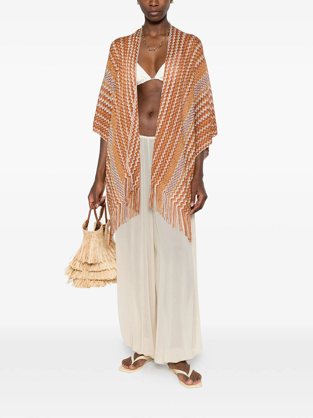 Missoni Scarves - Yellow & Orange | d2030a444f8ff0dece6f70594fd99d9400cf5414