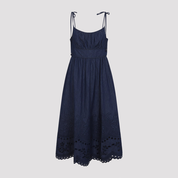 Zimmermann Midi dresses - Blue | 25a28b0d626be5dcbb43d3007c1137f0efef0f61