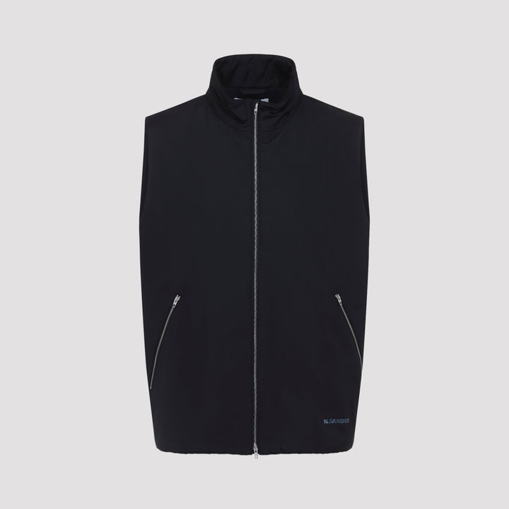 Jil Sander Gilet - Blue | 6766378ba35d0a0c59b1135aa29d8f16c5eb8511
