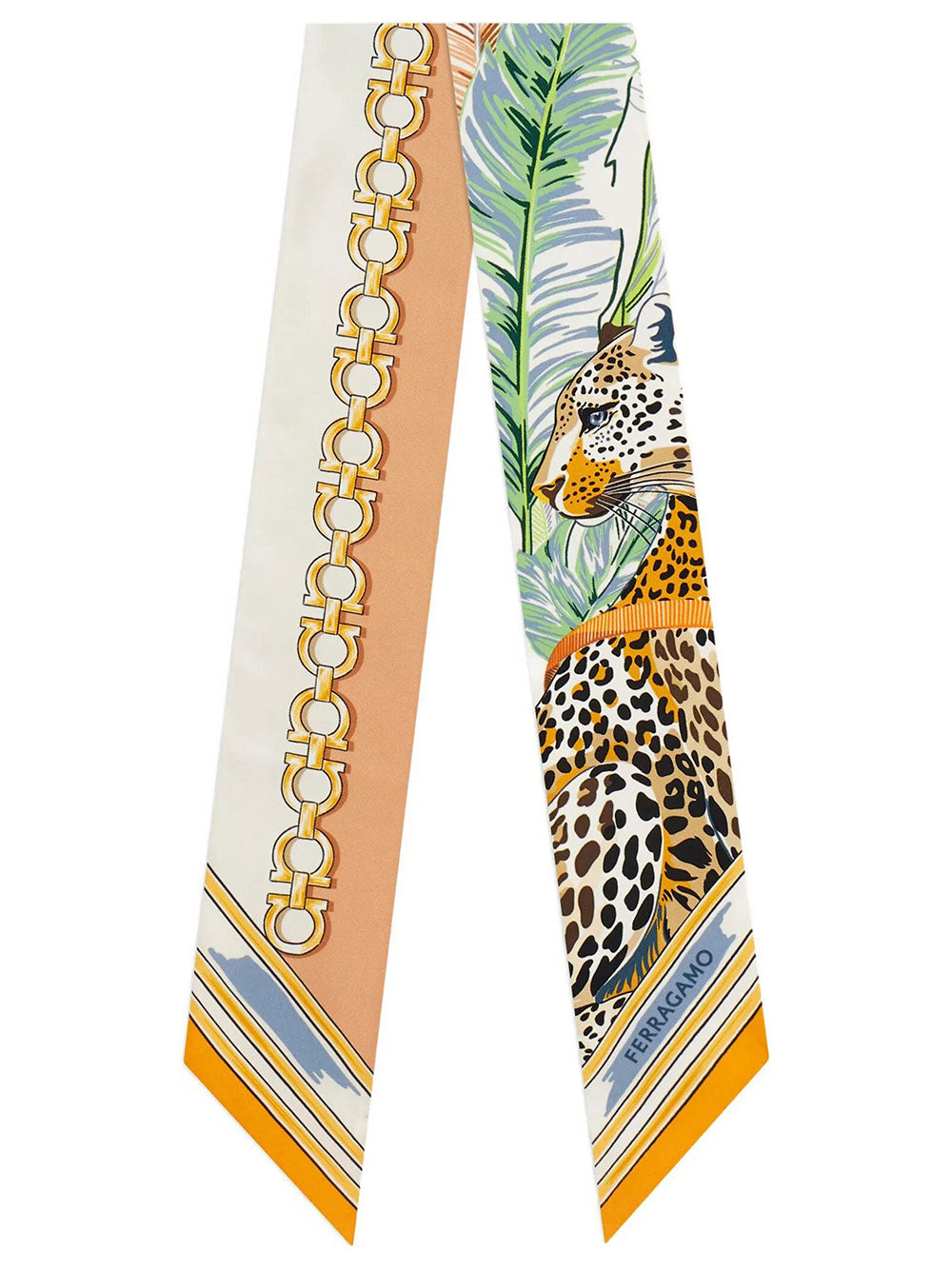 Ferragamo Foulards - Yellow & Orange | 5aa96f001663dbe3d4964b73f1558b61cea42f53