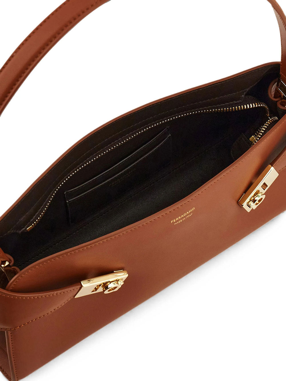 Ferragamo Shoulder Bags - Brown | ab14098f7628efe2d6bf169f7abe3fc829e251aa