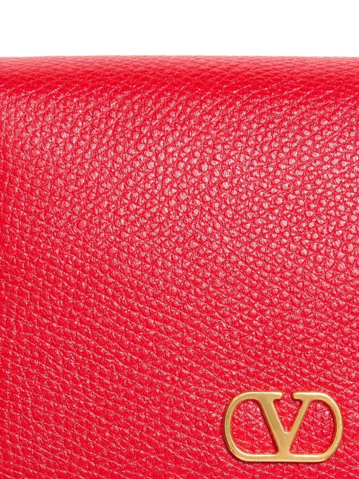 Valentino Garavani Bill coin wallets - Red | d3564dccb7b4a265f23cd89077b292589ffc5cd8