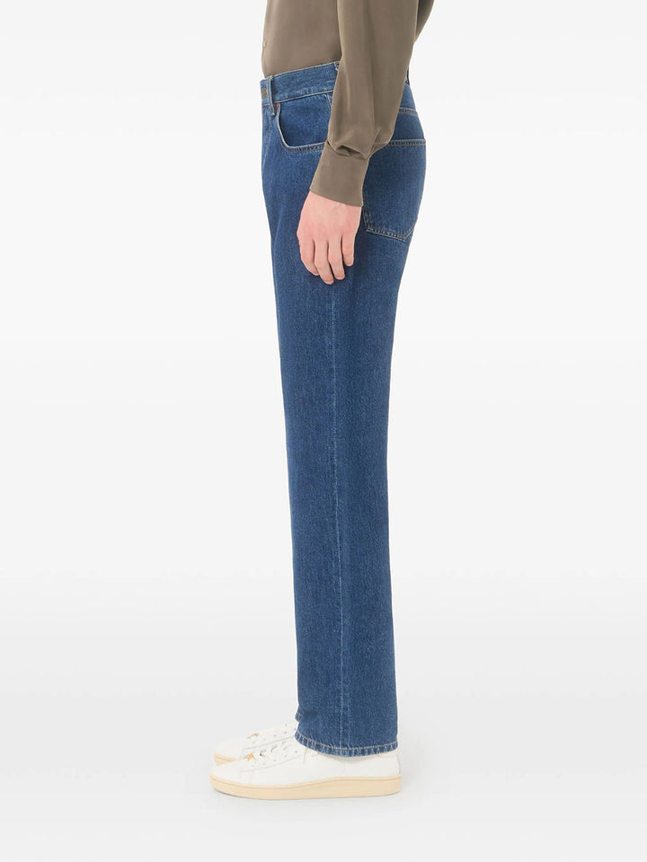 Valentino Garavani Straight leg - Blue | 957e008561845a2ae9bf4c5c28eb2ea3ac36dfb6