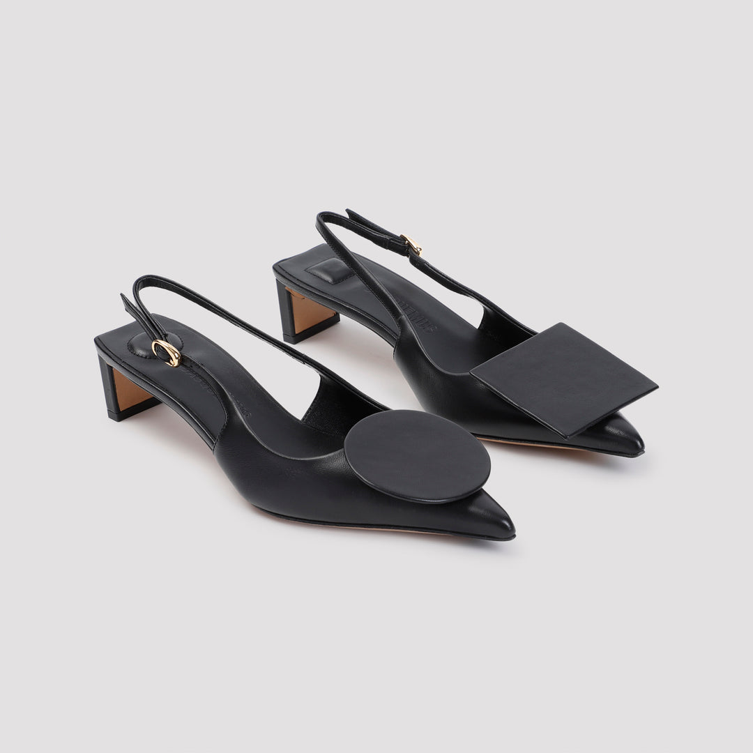 Jacquemus Pumps - Black | e3ee3f53a41d9d7f54fab61be3bec35e63d9e854