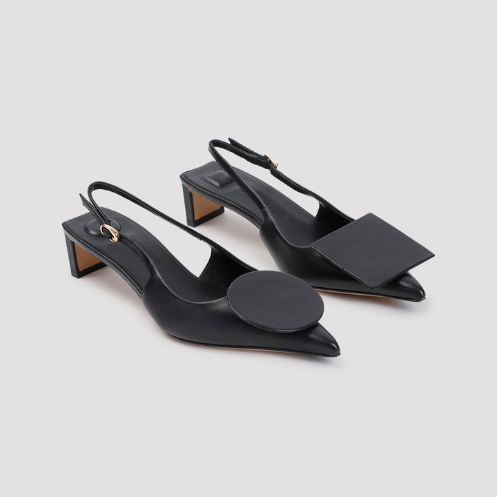 Jacquemus Pumps - Black | e3ee3f53a41d9d7f54fab61be3bec35e63d9e854