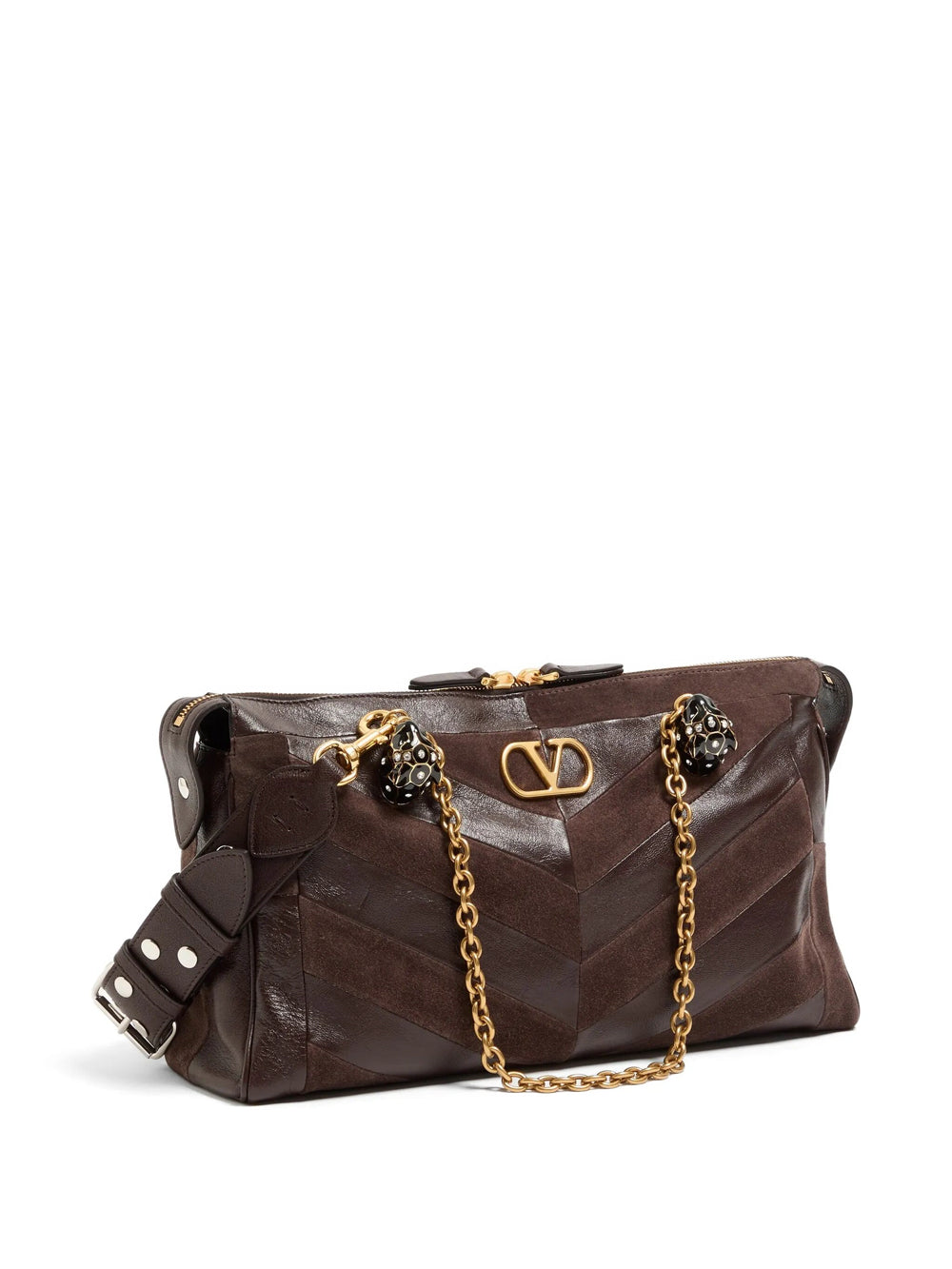 Valentino Garavani One Shoulder Bag - Brown | 811cd8b0b372ccccb73ec718af7960c1d4a3cf5c