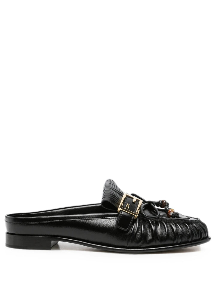 Fendi Mules - Black | 2c5c5b060aeaefdb6772b69bd02e45ac56ab7e79
