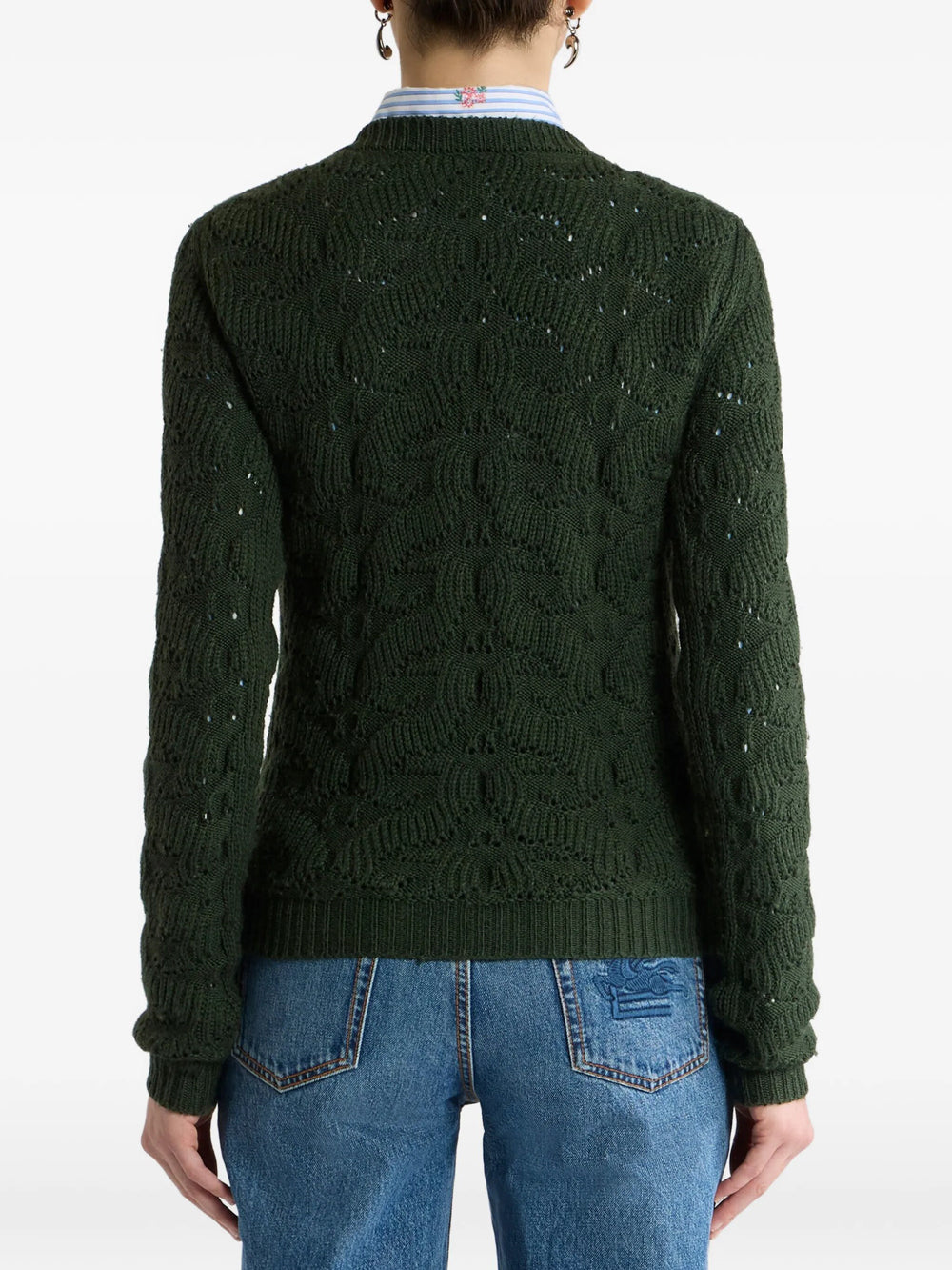 Etro MAGLIA - Green | ed6eb7e0cd4f53d87df025fc4fd6e01d83aa3fde