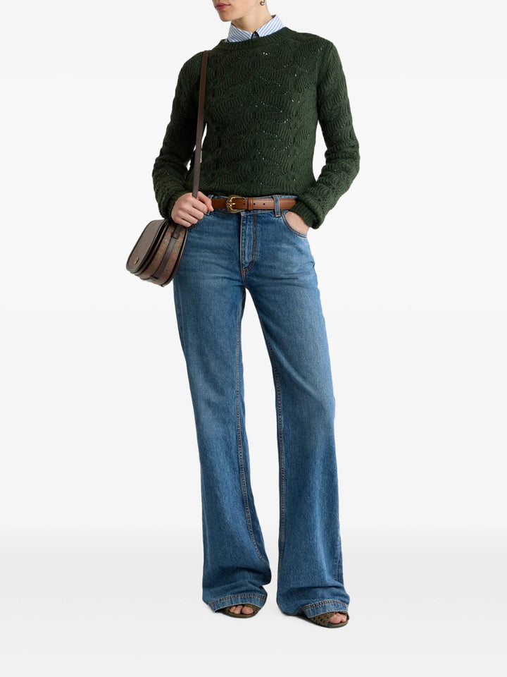 Etro MAGLIA - Green | a8fd7e7b77f4705185012fd1bd8f5180ecb53cdb