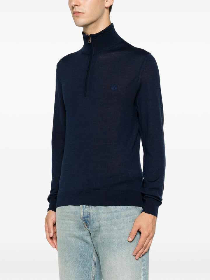 Etro MAGLIA - Blue | e46ecaa09906dc3f9e30b924362cfa9d52c3da89