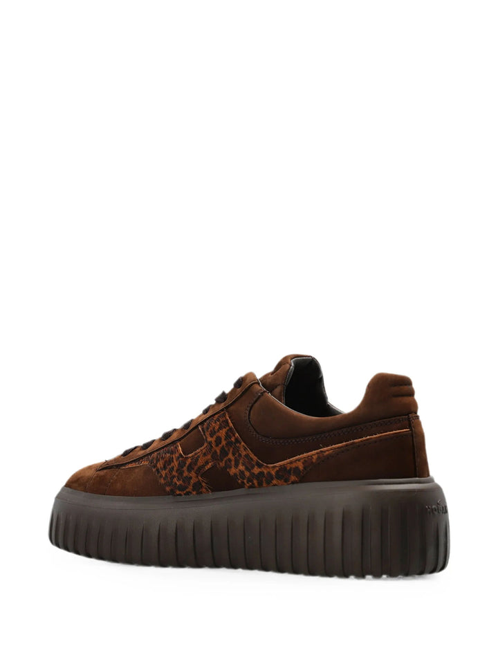 Hogan Sneakers - Brown | 7552d5d9a3d17f01e87000a23074e88b61b486b1