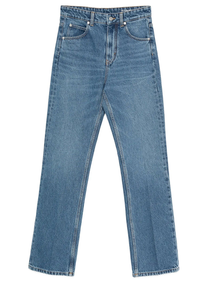 Victoria Beckham Straight leg - Blue | 540dbd74a322f1bf62cb4447cb0b0de19d61833e
