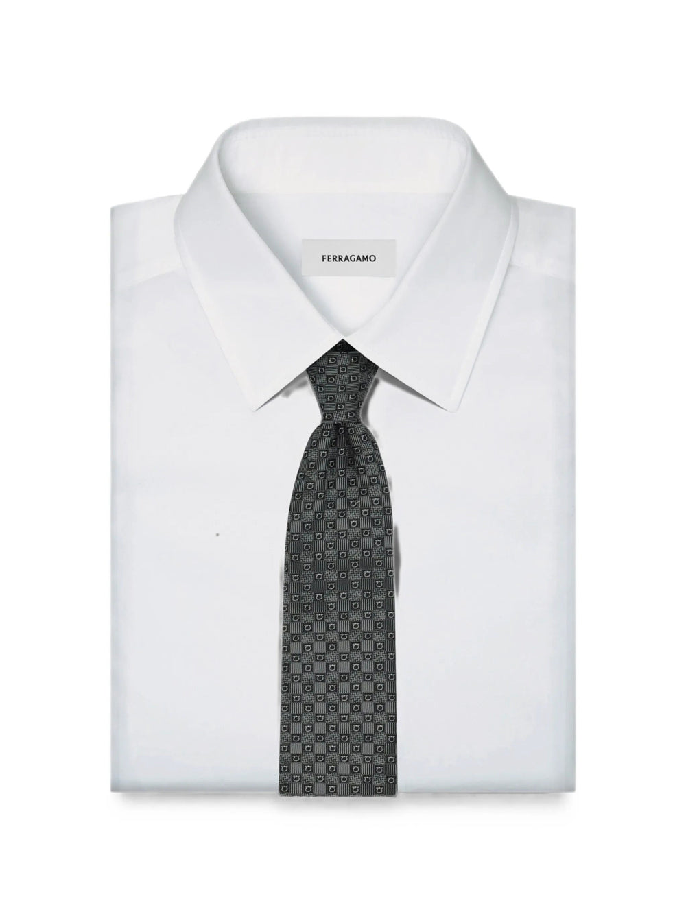Ferragamo Ties - Grey | fa8c95b46c7808e07d14bdbd80b7faec70ecf8c0