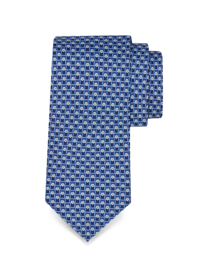 Ferragamo Ties - Blue | 493b357d8f4e7827bd95a398b5ab01f4c6dcafcd