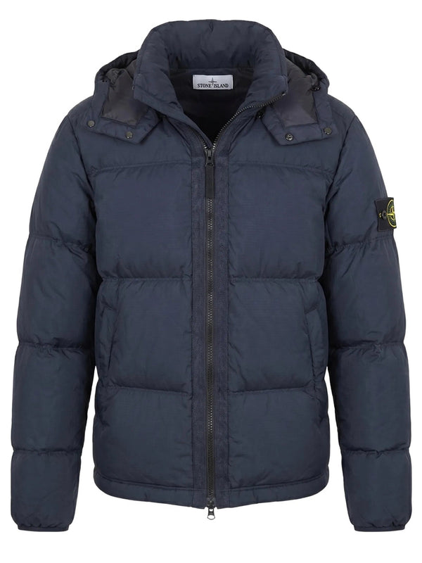 Tear-Resistan Down Jacket With Detachable Hood