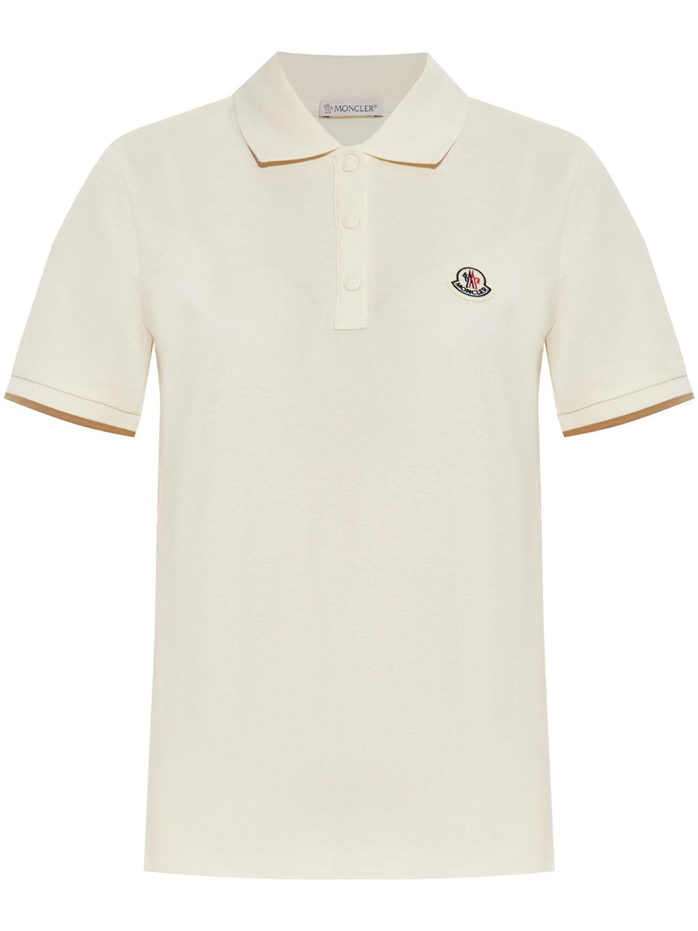 Moncler Polo - Nude & Neutrals | 1f6ab799768791ba04715f9a058a93c773d52ece