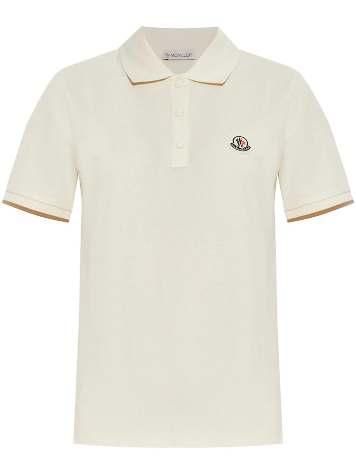 Moncler Polo - Nude & Neutrals | 1f6ab799768791ba04715f9a058a93c773d52ece