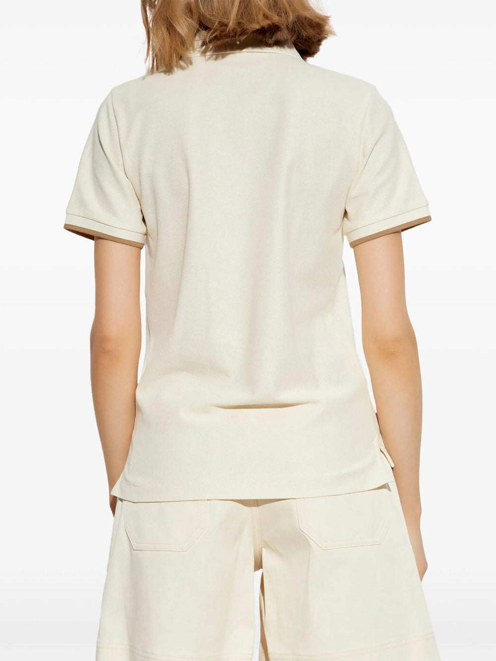 Moncler Polo - Nude & Neutrals | b8ee410a8d426490c553b43440d6824da81dafab