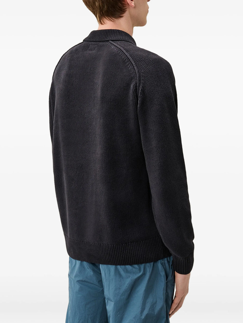 C.P. Company Polo neck - Blue | 8cf212fb9c0a3e1ea9cf01887bc12d9134185389