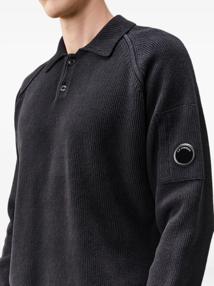 C.P. Company Polo neck - Blue | 728d4b1b6ef49433c360303f3a5b70691bbc1ac6