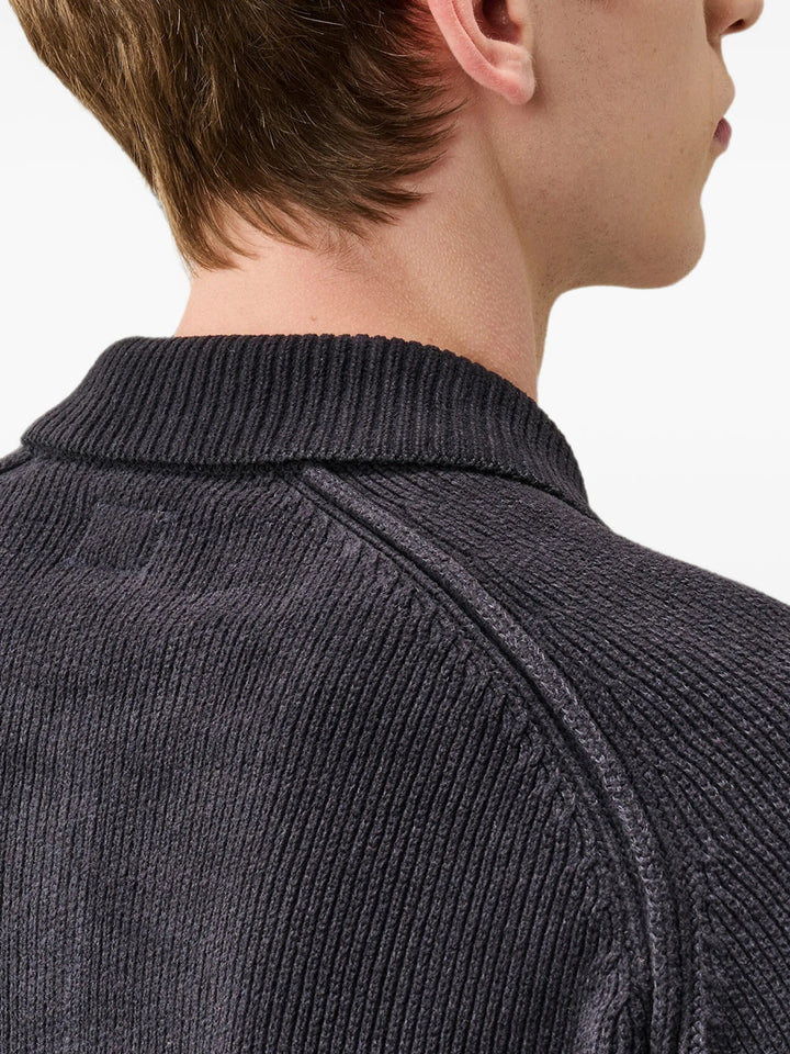C.P. Company Polo neck - Blue | e29354a91c6f814c9c158ffbd7b82a4a8e05fc8a