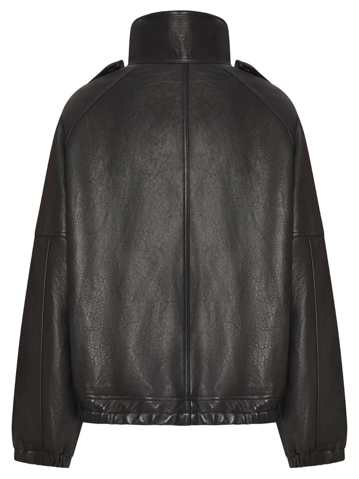 Saint Laurent Paris Leather - Black | 8217108706aa936918a6a45a673d341fe2b3f8c5