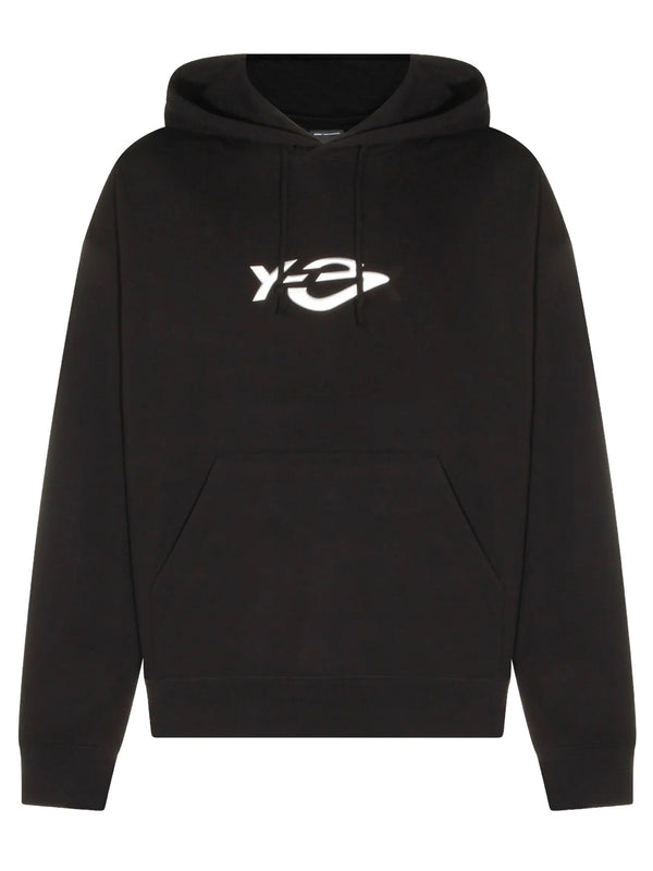 Liquid Logo Y-3 Hoodie In French Terry