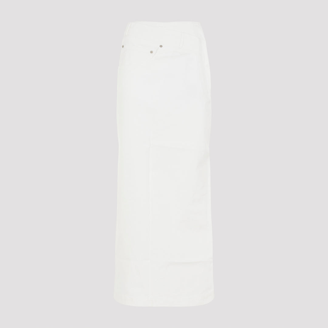 Loewe Midi skirts - White | acf60bedcc7aa2a197c7ca6c56bd179e92e3f21e