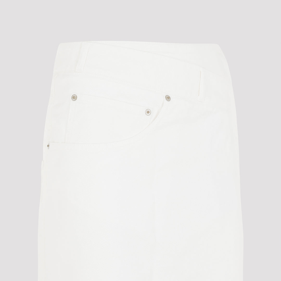 Loewe Midi skirts - White | e87968e4f501b2998f8231af641bae63647391cf