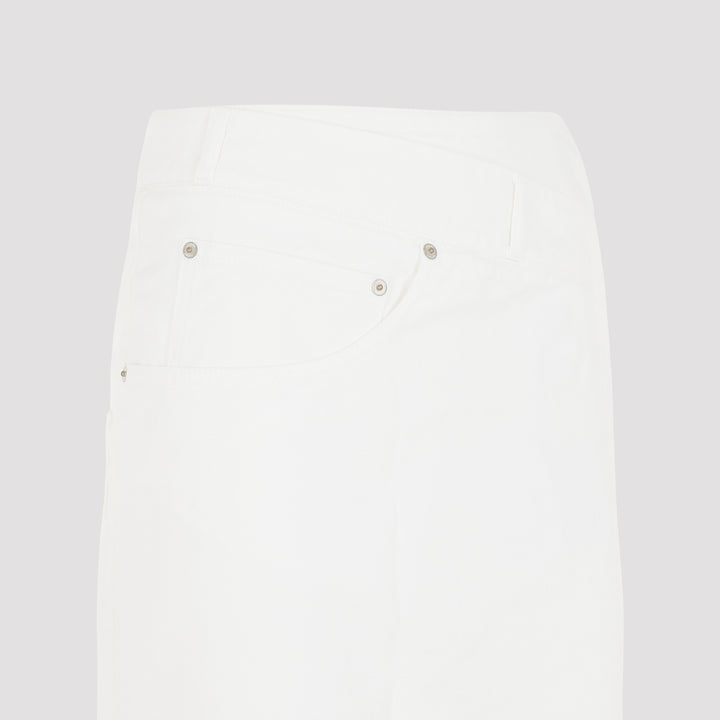 Loewe Midi skirts - White | e87968e4f501b2998f8231af641bae63647391cf