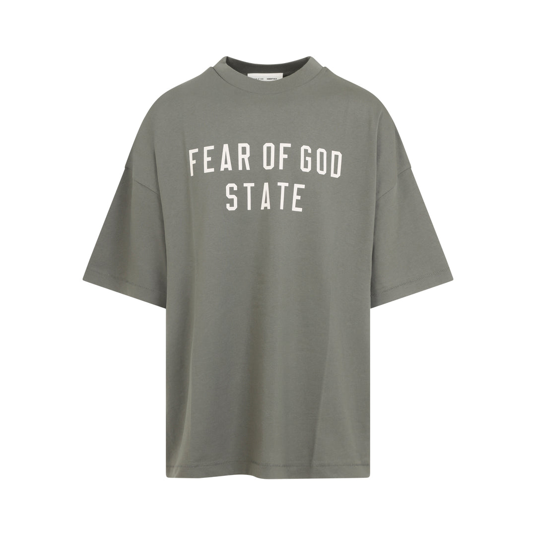 Fear Of God Essentials T-shirts - Green | 3de54ca06ba238e124970e843a4d51563621a5e9