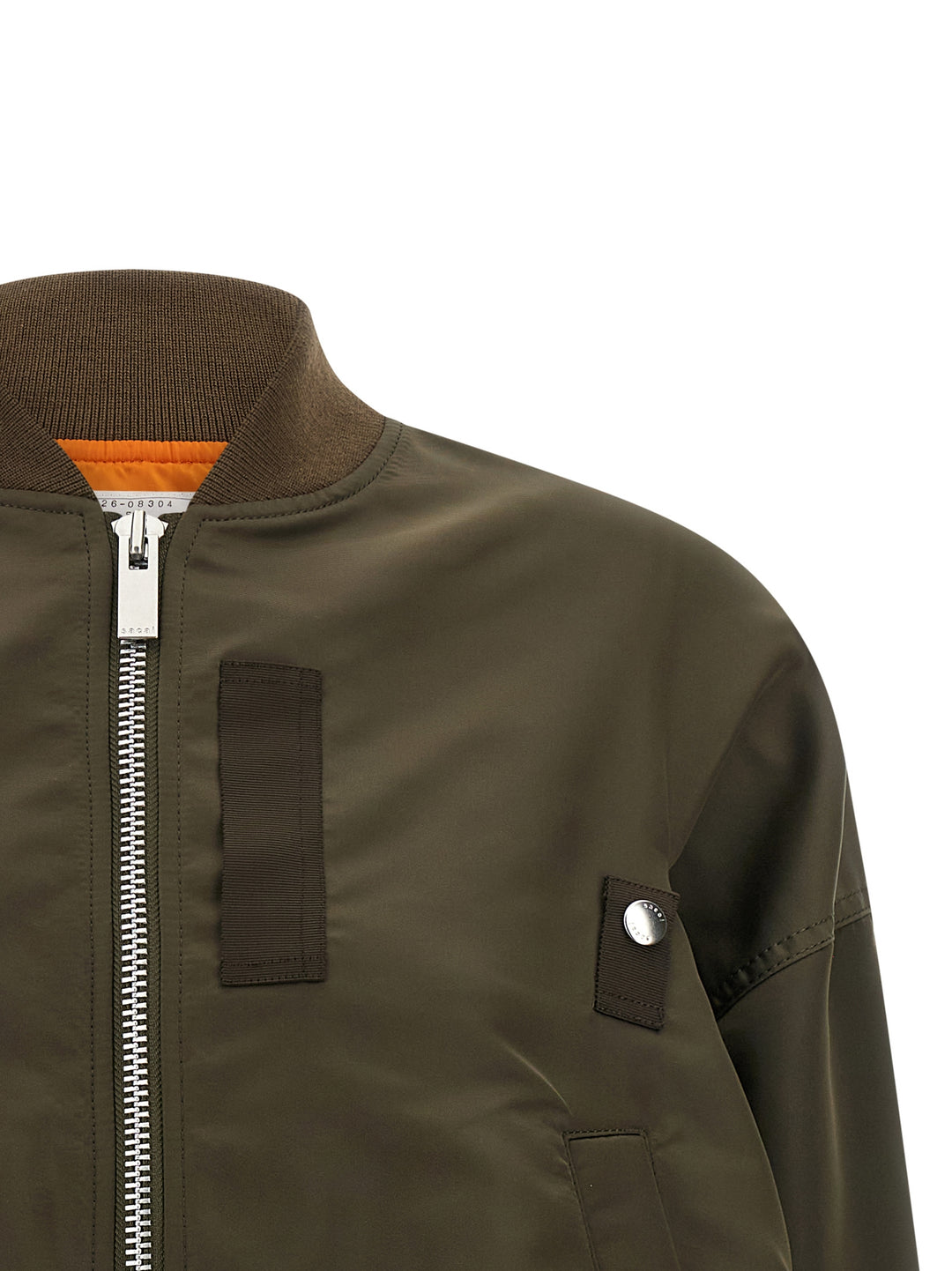 Sacai Asymmetrical Blouson Bottom Puffer Jackets - Green | 0bf0fe9b7b40bb2f085bca2273a107c6fffa99c1
