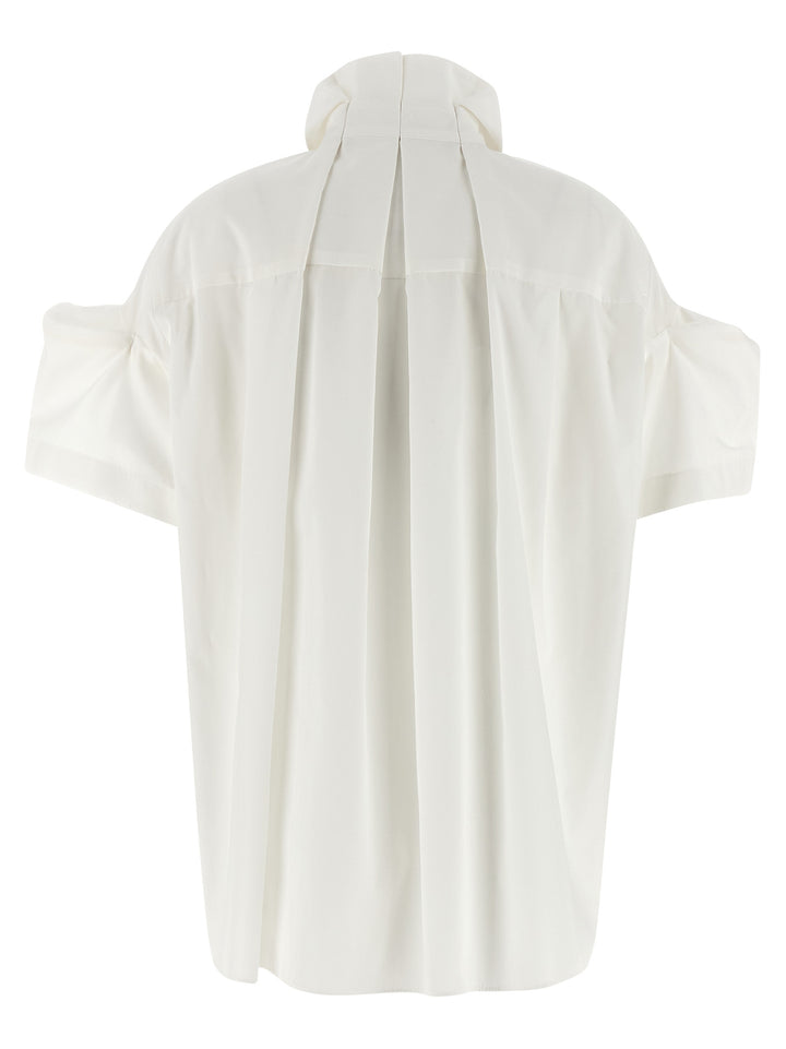 Sacai Poplin Shirt Shirt and Blouse - White | 47d15eaa198afb31d19636717bc54649bf8802ae