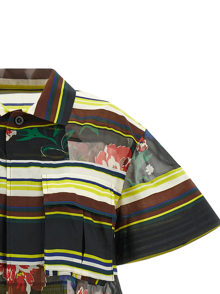 Sacai Pattern Mix Shirt and Blouse - Multicolor | a8b49d410be3de8076876ca3700a7bfe4f5a5ac7