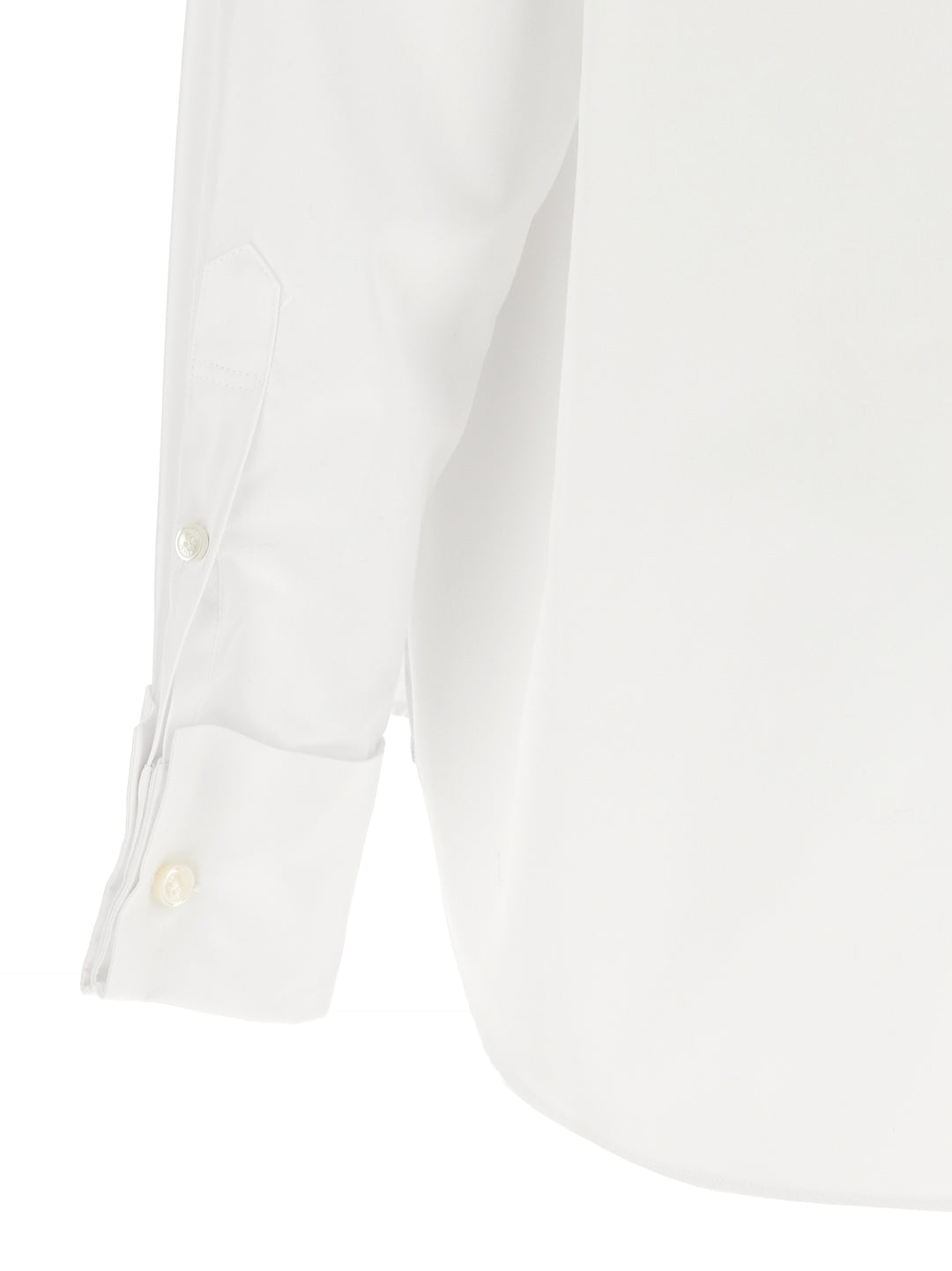 Sacai Scarf Shirt Shirt and Blouse - White/Black | 73e9c18c403aed6e66ae8633d6f4bfa9db5f4ac7