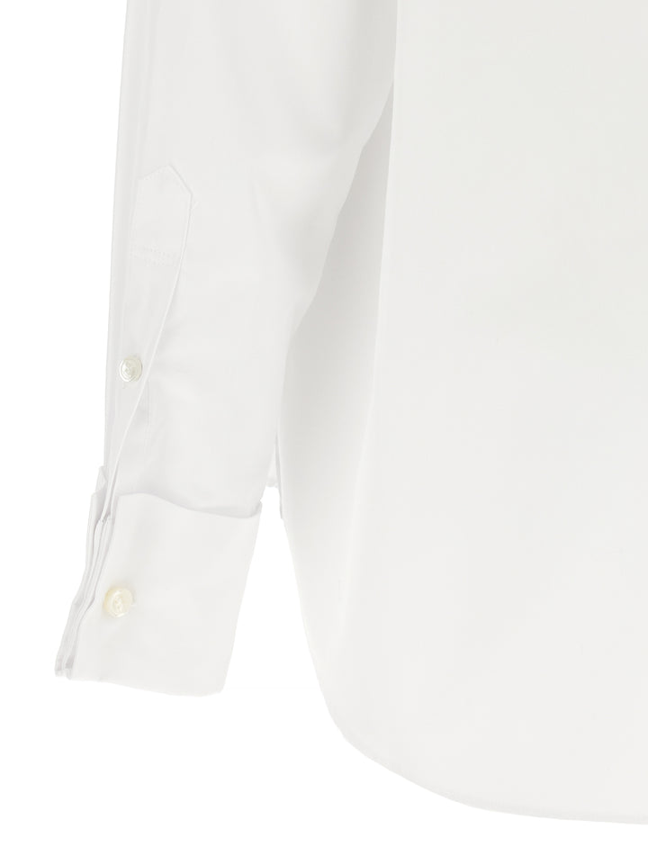 Sacai Scarf Shirt Shirt and Blouse - White/Black | 73e9c18c403aed6e66ae8633d6f4bfa9db5f4ac7