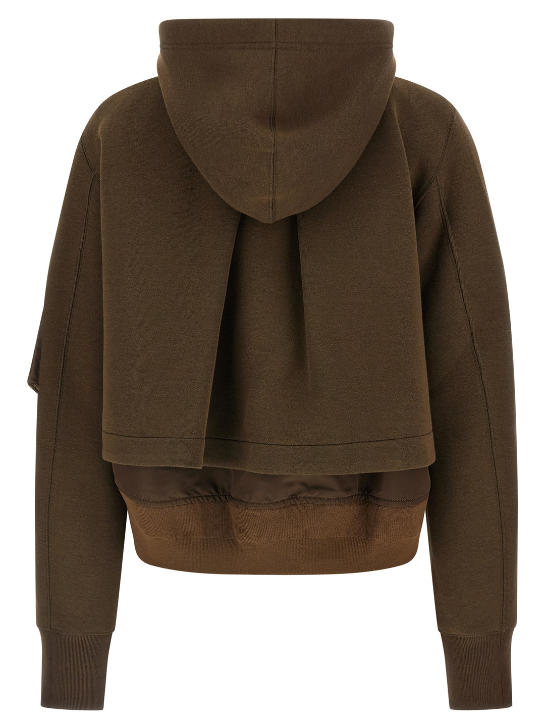 Sacai Sponge Puffer Jackets - Brown | 8a462d79191aca634565e510d1edc4749d9d38be