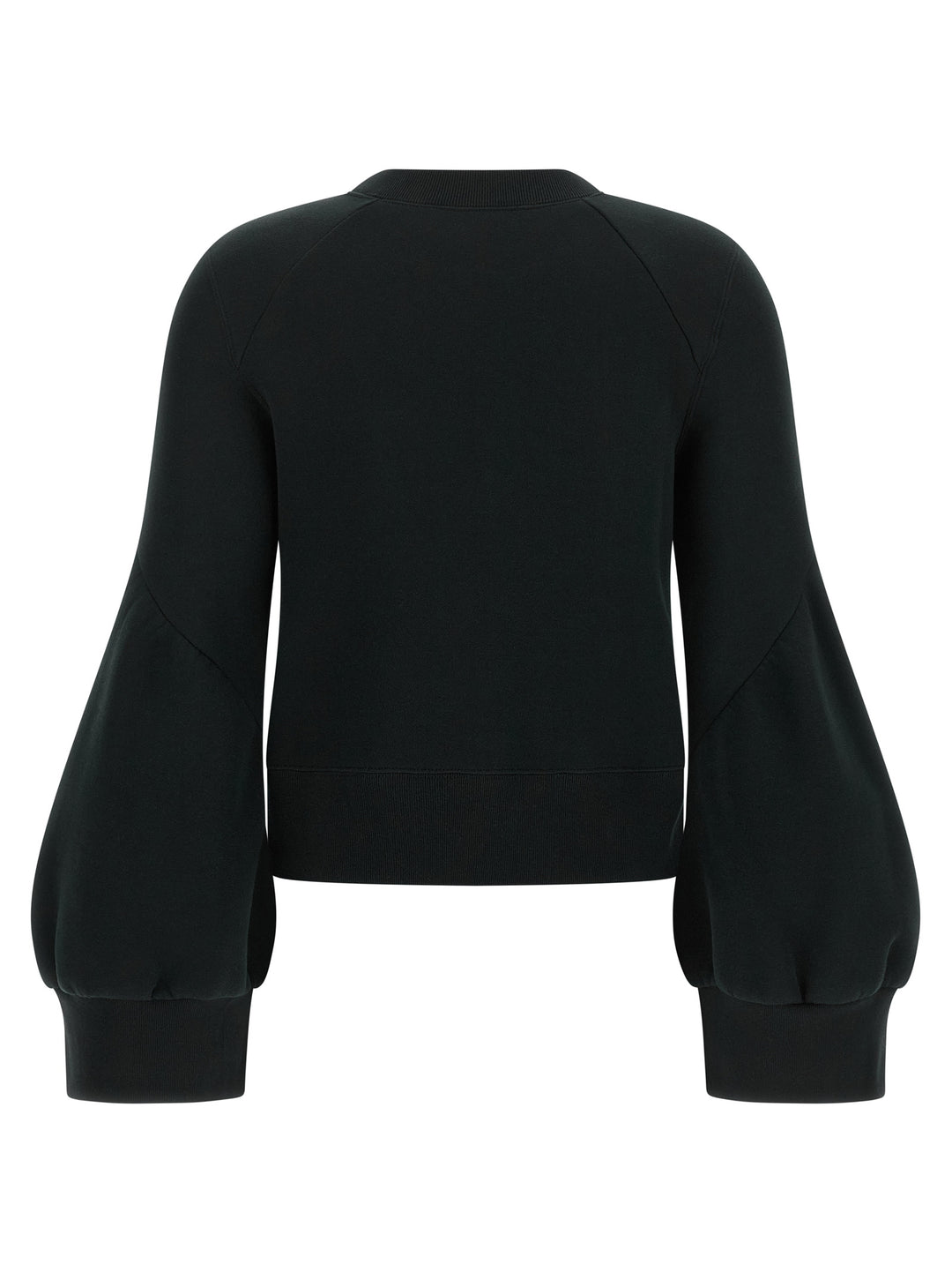 Sacai Balloon Sleeve Sweatshirt - Black | 649e14bcc820d878f6ac4ef721403bb8bd2d5bed