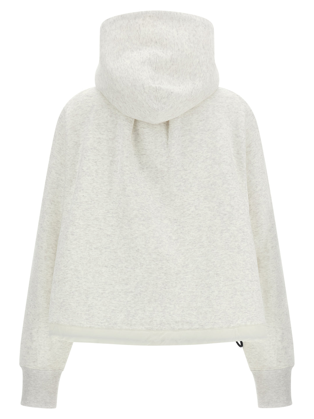 Sacai Cotton Hoodie Sweatshirt - White | 42fa7c6ab2aead97b6d1f0dbecf94023fd9a4b1f