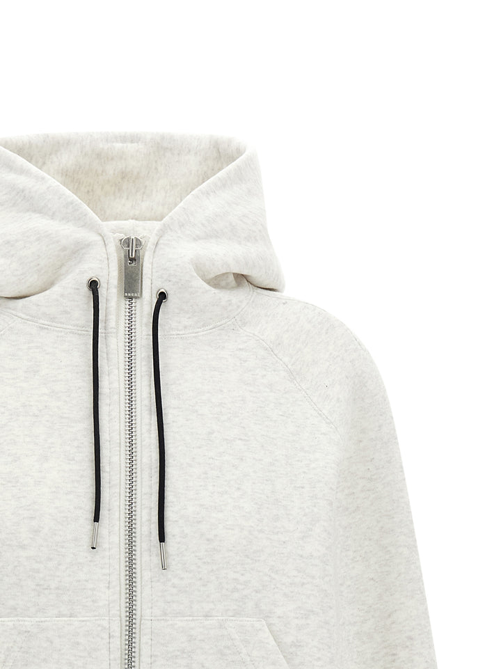 Sacai Cotton Hoodie Sweatshirt - White | df7912a38d918c8dde933514af38737fef96e6d9