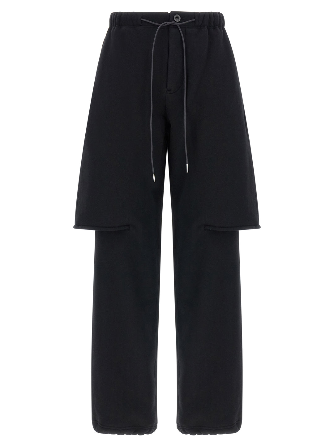 Sacai Trompe L'oeil Bermuda Pants - Black | c0ad7838011ec53d5a8d351e149afde9cb8121bc