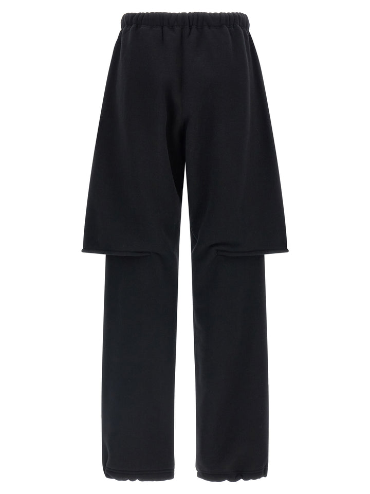 Sacai Trompe L'oeil Bermuda Pants - Black | bfd07ca081eb60c006b6c10fefa3fb45a3fe64ac