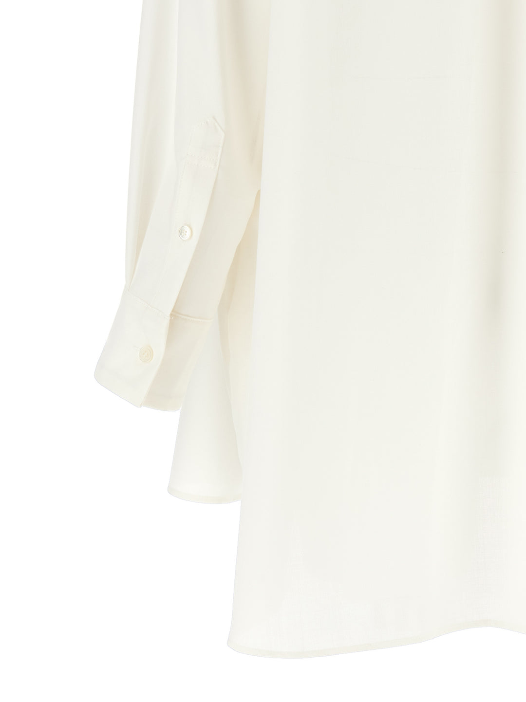 Sacai Hybrid Shirt With Front Panel Model. Shirt and Blouse - White/Black | c6b3aee39c01b1f7a07bf1093b89d8855aa734bc