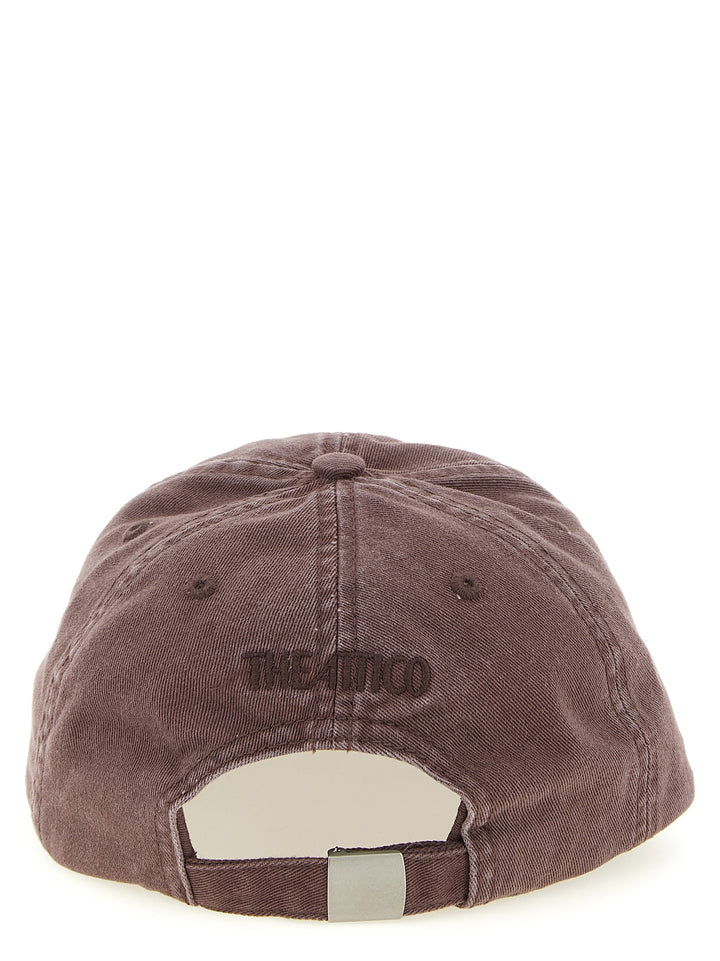 The Attico Canvas Cap Hats - Brown | 1c0944f4069b05cd49a044f011346c83b8edeba5
