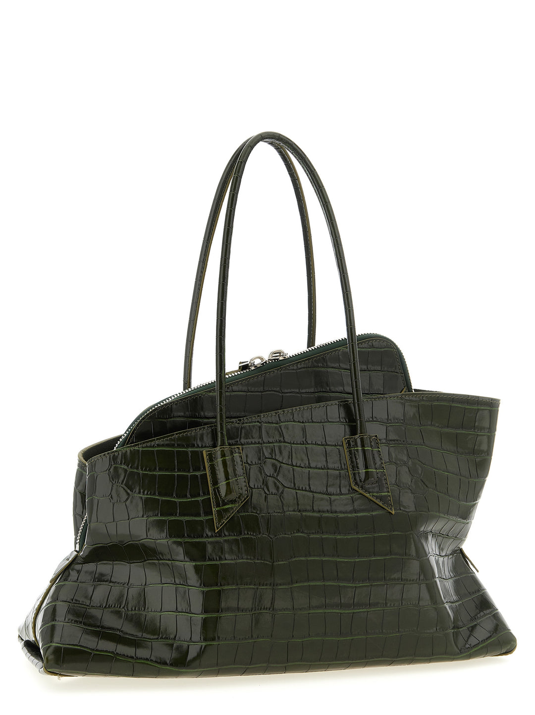 The Attico La Passeggiata Medium Shoulder Bags - Green | b1c8ae8c4a8ad715600b3848762753db3aeb8872