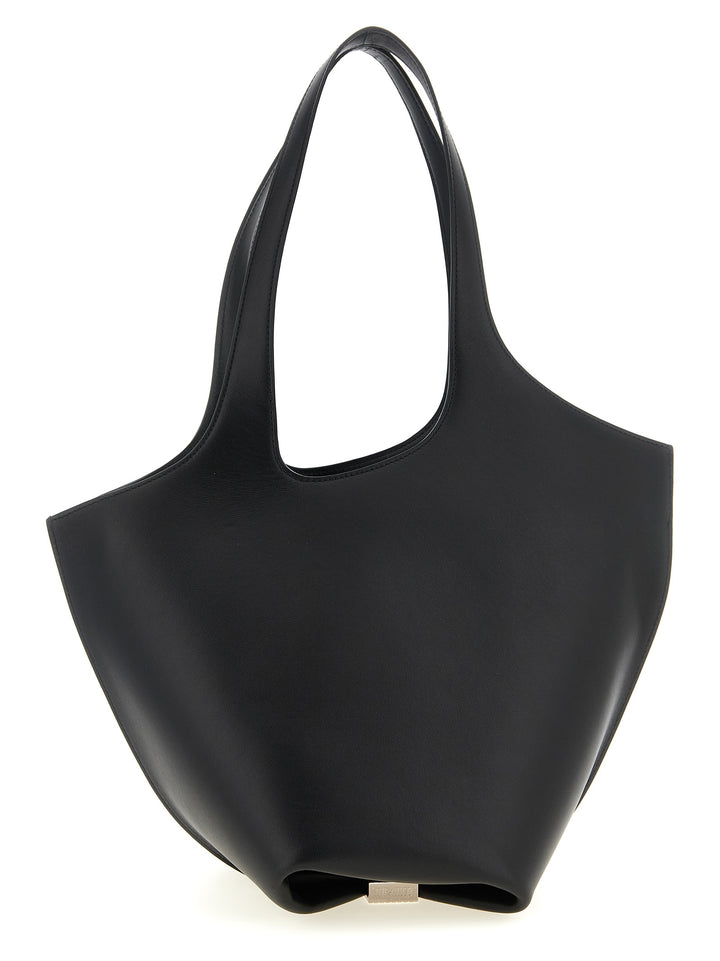 The Attico La Scoop Medium Shoulder Bags - Black | 5509d9954341b202591a34b5cdbc6a1f8d9017a8