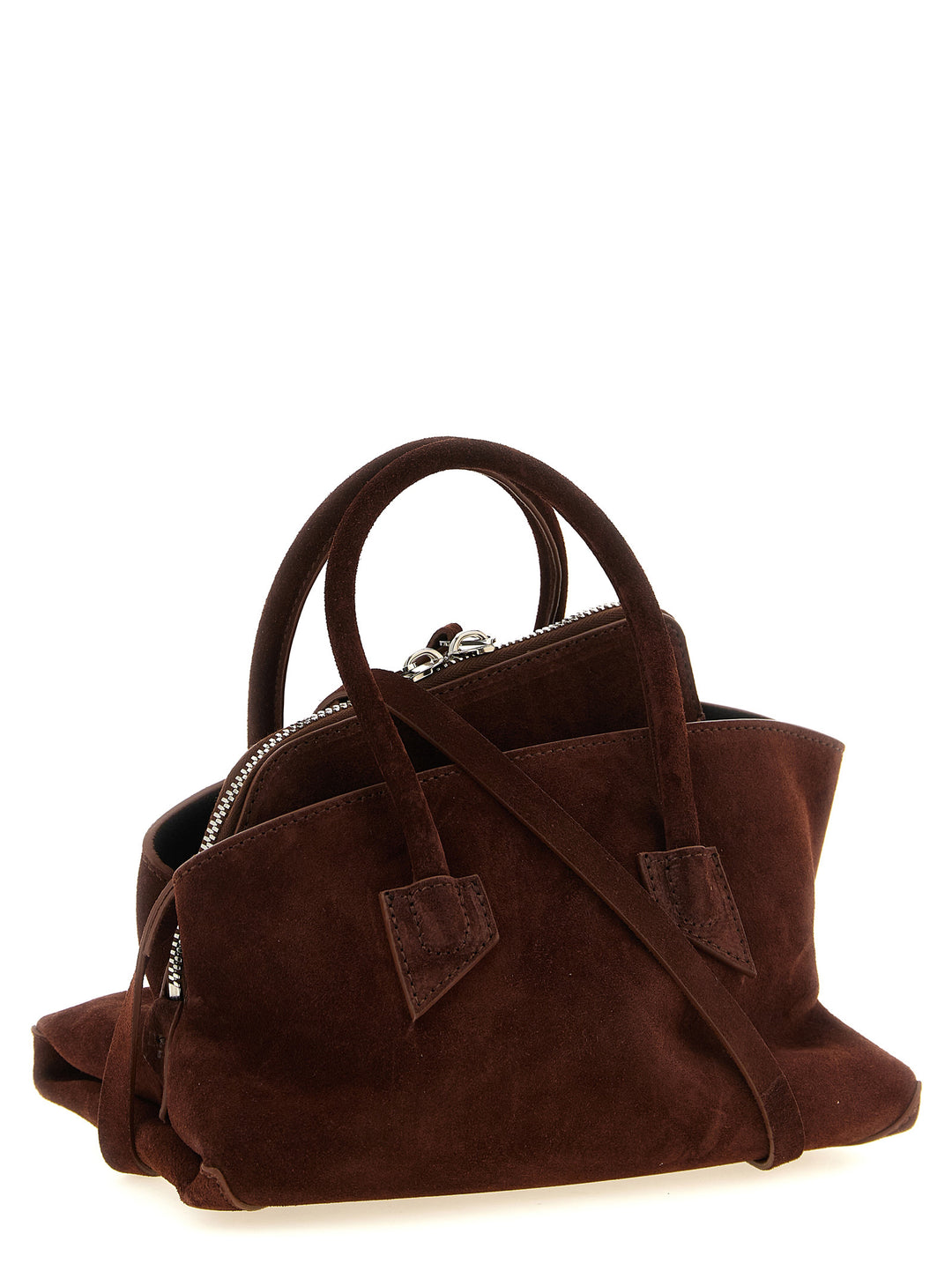The Attico La Passeggiata Mini Hand Bags - Brown | 63c09c24388355c64ea44617560d2317adfd575a