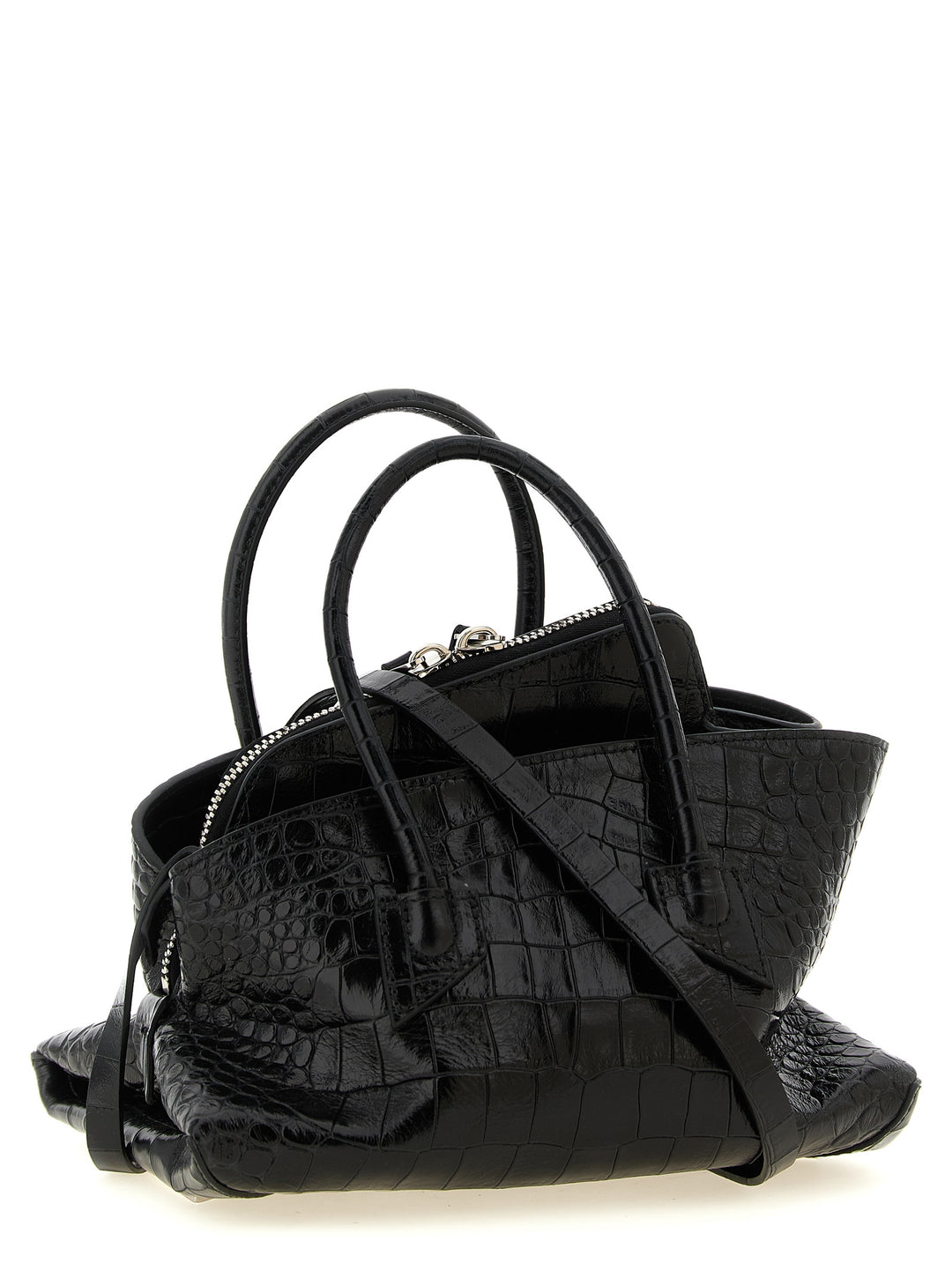 The Attico La Passeggiata Mini Hand Bags - Black | 895b8d6b342da40cbfd88e34d3e51e7cdd557469